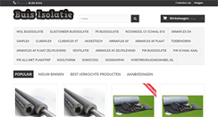 Desktop Screenshot of buisisolatie.nl